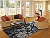 Modern White Hand Knotted 80 X 100  Area Rug 151-18844 Thumb 4