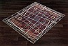 Modern Red Square Hand Knotted 10 X 10  Area Rug 151-18847 Thumb 1