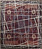 Modern Red Square Hand Knotted 10 X 10  Area Rug 151-18847 Thumb 0
