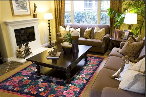 Modern Purple Hand Knotted 80 X 100  Area Rug 151-18848 Image 5