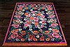 Modern Purple Hand Knotted 80 X 100  Area Rug 151-18848 Thumb 1