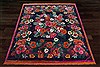 Modern Purple Hand Knotted 80 X 100  Area Rug 151-18848 Thumb 14