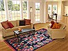 Modern Purple Hand Knotted 80 X 100  Area Rug 151-18848 Thumb 12