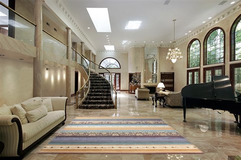 Indo-Nepal Multicolor Hand Knotted 80 X 100  Area Rug 151-18850 Image 1