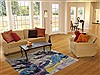 Modern Multicolor Hand Knotted 40 X 60  Area Rug 151-18853 Thumb 3