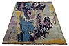 Modern Multicolor Hand Knotted 40 X 60  Area Rug 151-18853 Thumb 11