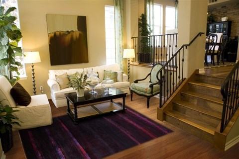 Modern Black Hand Knotted 80 X 100  Area Rug 151-18857 Image 7