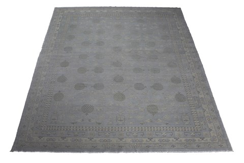 Ziegler Grey Hand Knotted 90 X 120  Area Rug 151-18858 Image 4