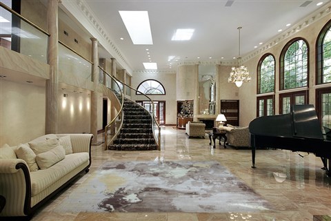 Modern Grey Hand Knotted 80 X 100  Area Rug 151-18863 Image 1