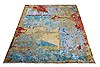 Modern Multicolor Hand Knotted 80 X 100  Area Rug 151-18866 Thumb 7