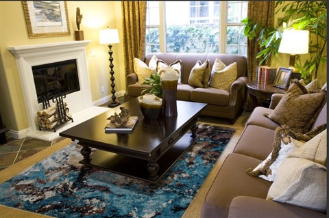 Modern Multicolor Hand Knotted 80 X 100  Area Rug 151-18867 Image 2