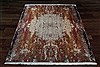 Modern Multicolor Square Hand Knotted 10 X 10  Area Rug 151-18868 Thumb 5