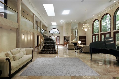 Indo-Nepal Grey Hand Knotted 80 X 100  Area Rug 151-18873 Image 1