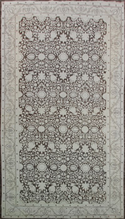 Pishavar Black Hand Knotted 60 X 112  Area Rug 151-18877 Image 0