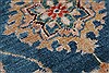 Chobi Blue Hand Knotted 80 X 100  Area Rug 151-18878 Thumb 7