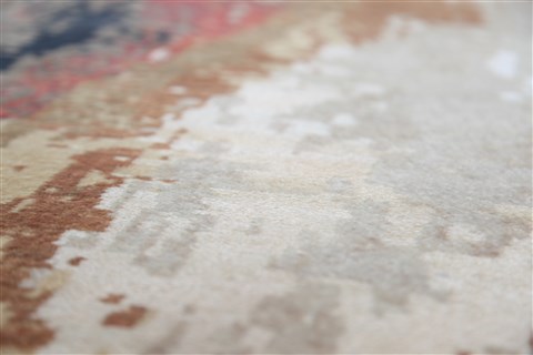 Modern Multicolor Square Hand Knotted 10 X 10  Area Rug 151-18880 Image 4