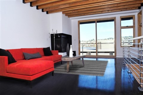 Gabbeh Grey Hand Knotted 80 X 100  Area Rug 151-18885 Image 5