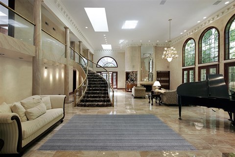 Gabbeh Grey Hand Knotted 80 X 100  Area Rug 151-18886 Image 1