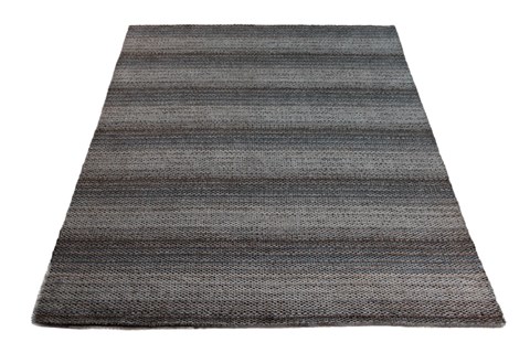 Gabbeh Grey Hand Knotted 80 X 100  Area Rug 151-18887 Image 6