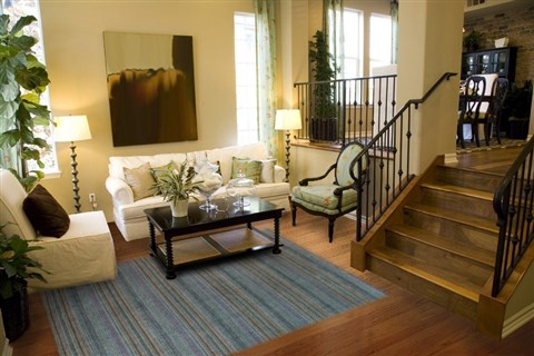 Gabbeh Grey Hand Knotted 80 X 100  Area Rug 151-18888 Image 3