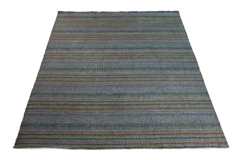 Gabbeh Grey Hand Knotted 80 X 100  Area Rug 151-18888 Image 6