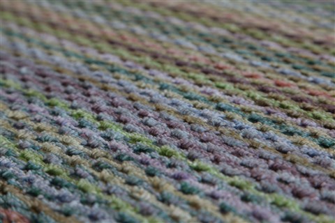 Gabbeh Grey Hand Knotted 80 X 100  Area Rug 151-18888 Image 8