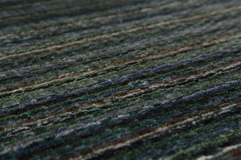 Gabbeh Grey Hand Knotted 80 X 100  Area Rug 151-18889 Image 7