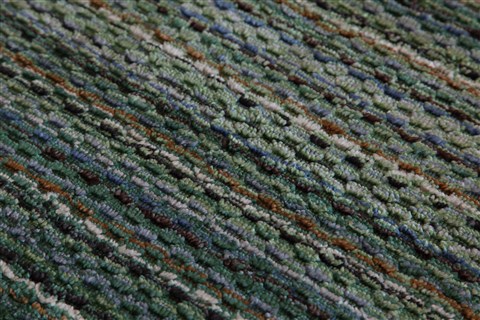 Gabbeh Grey Hand Knotted 80 X 100  Area Rug 151-18889 Image 9