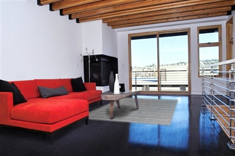 Gabbeh Grey Hand Knotted 80 X 100  Area Rug 151-18890 Image 5