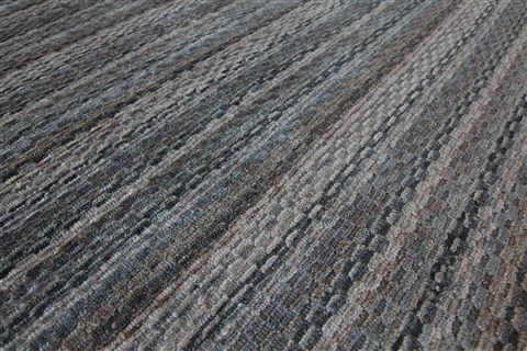 Gabbeh Grey Hand Knotted 80 X 100  Area Rug 151-18890 Image 9