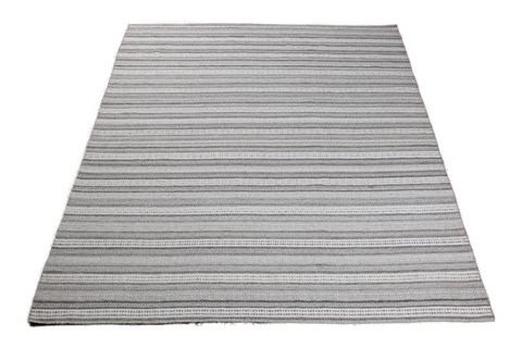 Gabbeh Grey Square Hand Knotted 10 X 10  Area Rug 151-18895 Image 5