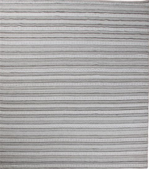 Gabbeh Grey Square Hand Knotted 10 X 10  Area Rug 151-18895 Image 0