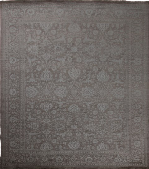 Chobi Brown Hand Knotted 90 X 120  Area Rug 151-18903 Image 0