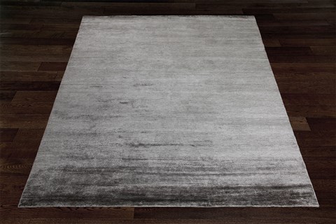 Modern Grey Square Hand Knotted 10 X 10  Area Rug 151-18904 Image 1