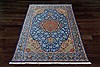 Tabriz Blue Hand Knotted 65 X 100  Area Rug 151-18910 Thumb 3