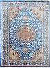 Tabriz Blue Hand Knotted 65 X 100  Area Rug 151-18910 Thumb 0