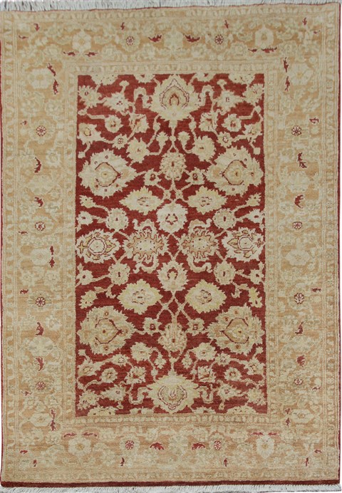 Chobi Red Hand Knotted 40 X 60  Area Rug 151-18912 Image 0