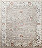 Chobi Brown Square Hand Knotted 10 X 10  Area Rug 151-18913 Thumb 0