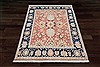 Chobi Red Hand Knotted 40 X 60  Area Rug 151-18917 Thumb 7