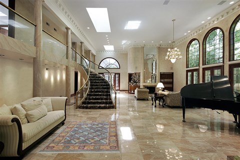 Patchwork Blue Hand Knotted 40 X 60  Area Rug 151-18918 Image 2