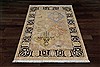 Patchwork Brown Hand Knotted 40 X 60 Area Rug 151-18919 Thumb 9