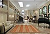 Chobi Orange Hand Knotted 81 X 99  Area Rug 250-18963 Thumb 1