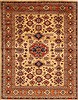 Kazak Beige Hand Knotted 710 X 104  Area Rug 250-18969 Thumb 0