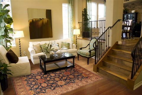 Kazak Blue Hand Knotted 84 X 101  Area Rug 250-18970 Image 3