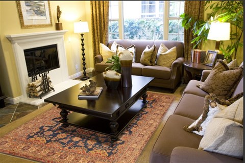 Kazak Blue Hand Knotted 84 X 101  Area Rug 250-18970 Image 2