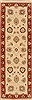 Ziegler Beige Runner Hand Knotted 28 X 710  Area Rug 250-18988 Thumb 0
