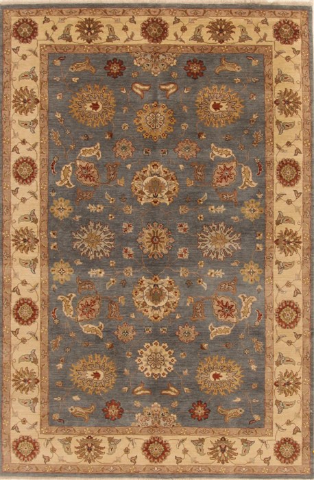 Ziegler Blue Hand Knotted 60 X 93  Area Rug 250-19000 Image 0