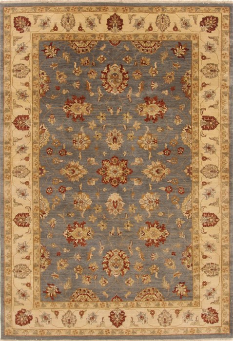 Ziegler Blue Hand Knotted 65 X 95 Area Rug 250-19004 Image 0