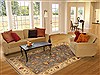 Ziegler Blue Hand Knotted 65 X 95 Area Rug 250-19004 Thumb 4