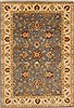 Ziegler Blue Hand Knotted 65 X 95 Area Rug 250-19004 Thumb 0